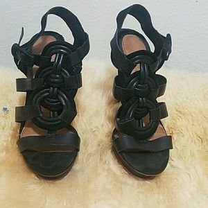 LAMB black sandal